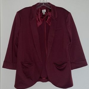 Lauren Conrad 3/4 knit blazer